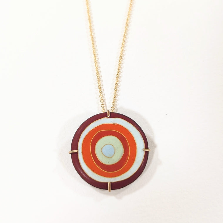 Large Color Theory Pendant