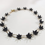 Black Spiky Necklace
