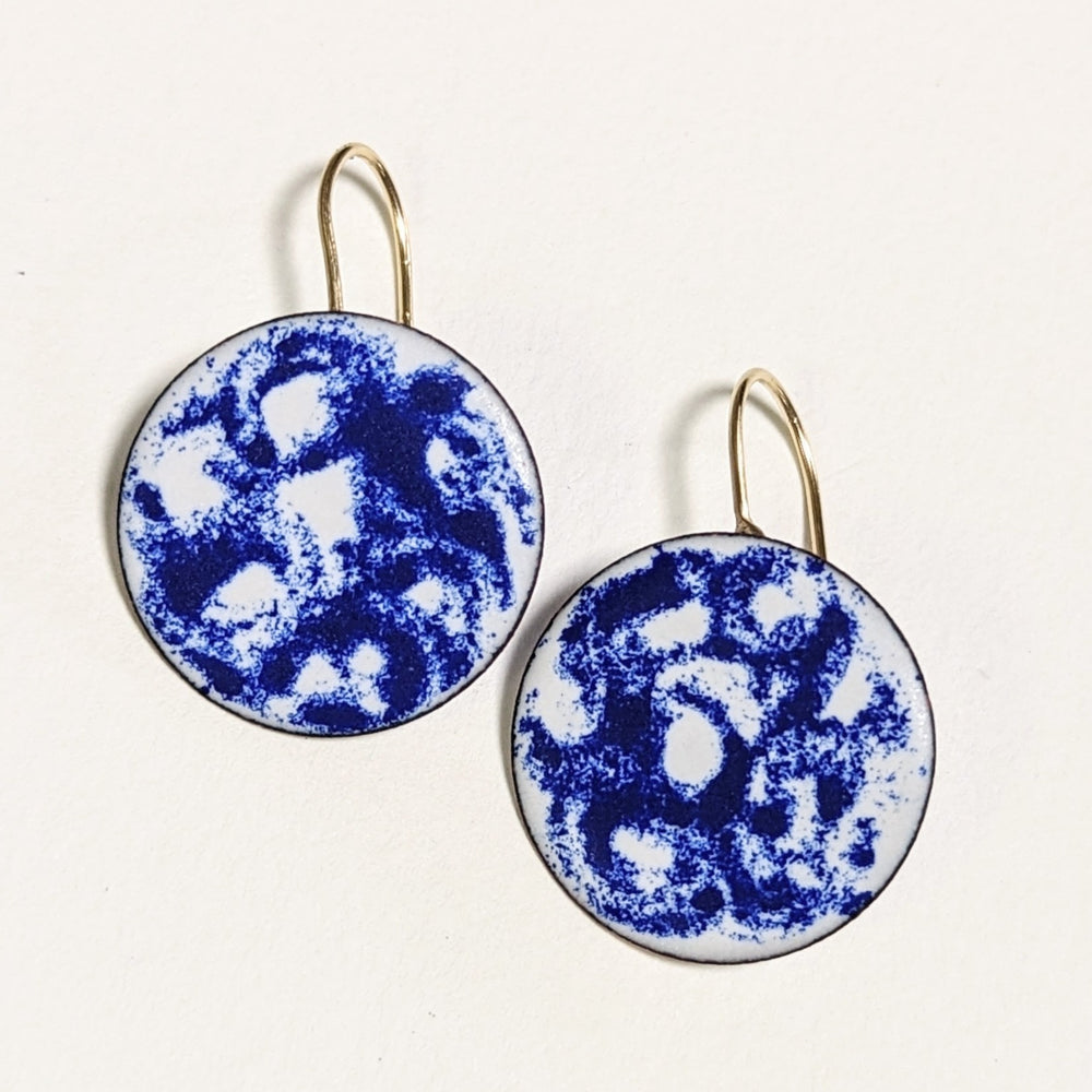 
                
                    Load image into Gallery viewer, Delft Blue Earrings
                
            