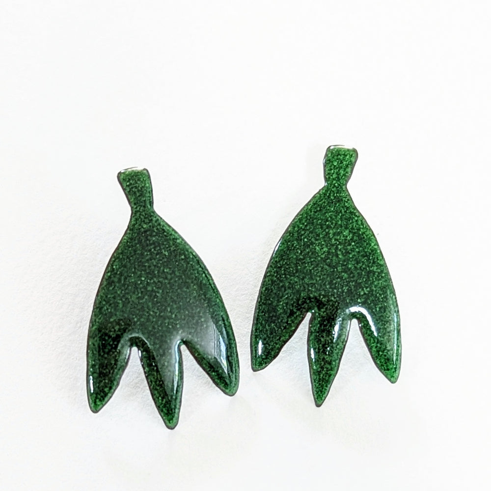 Green Sprout Earrings