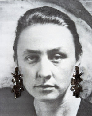 Medium Japanese Calligraphy Earrings