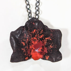 
                
                    Load image into Gallery viewer, Black Orchid Pendant
                
            