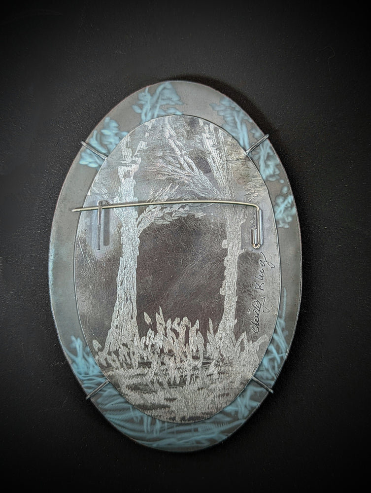 Baroque Landscape Pin