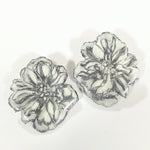 Ivory Rose Earrings