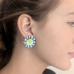 Small Daisy Earrings