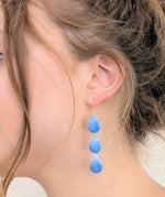 Triple Raindrop Earrings