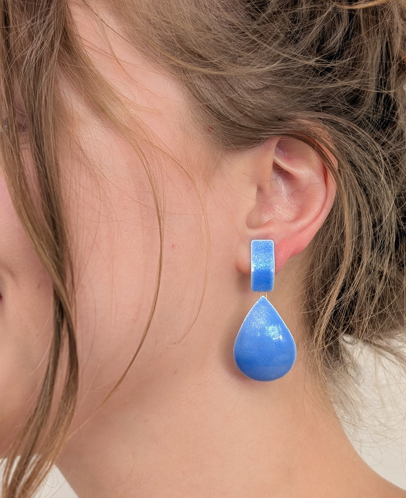 Big Raindrop Earrings