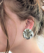 Sculpted Moss Earrings