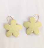 Yellow Cheeky Flower Earrings