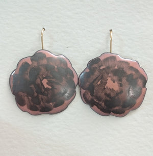 Small Dusty Rose Earrings