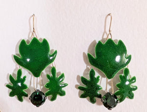 Glorious Green Earrings