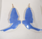Large Blue Birds