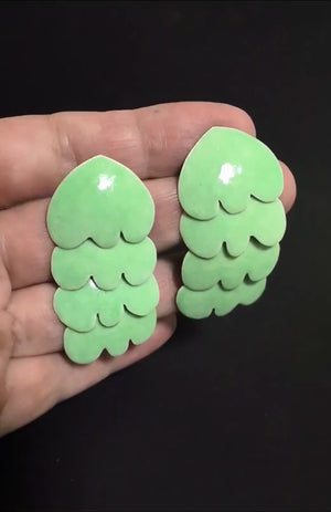 
                
                    Load and play video in Gallery viewer, Minty Dream Earrings
                
            