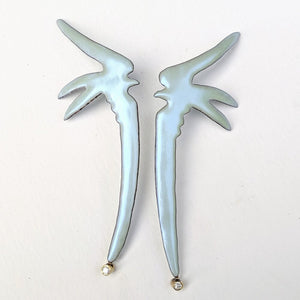 Long Swallow earrings