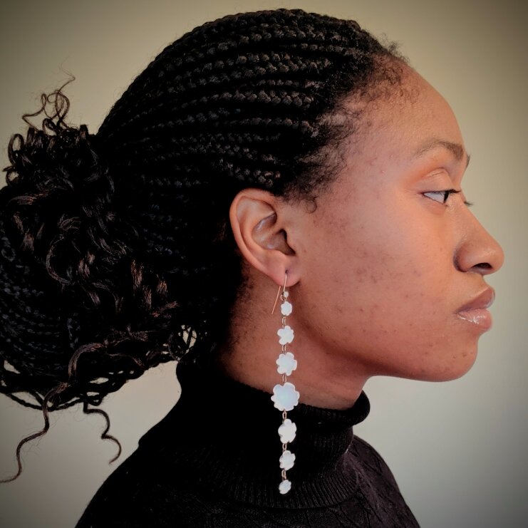 Long Spit Bomb earrings