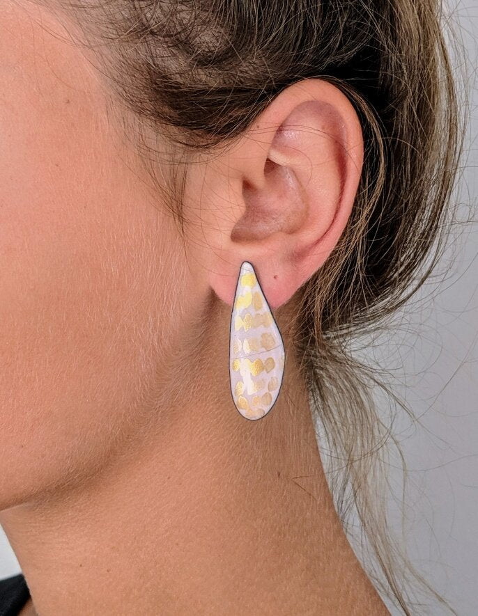 Small Midas teardrop earrings