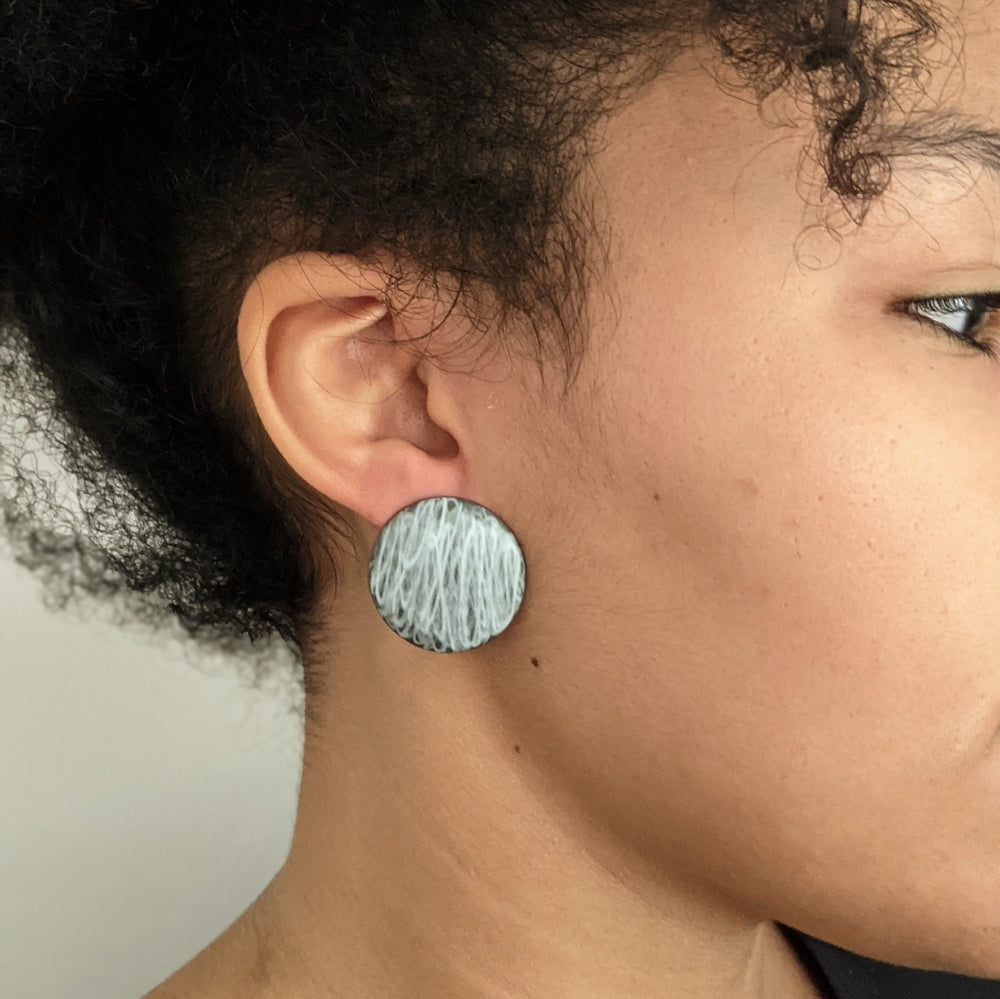 Blue Grass Earrings