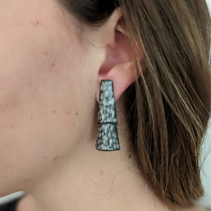 Grey Scale Earrings