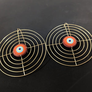 Gold Color Theory Earrings